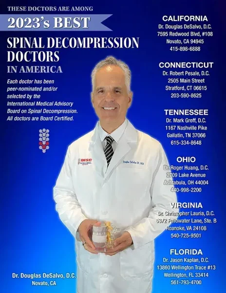 Dr. Douglas DeSalvo named one of America's Best Spinal Decompression Doctors