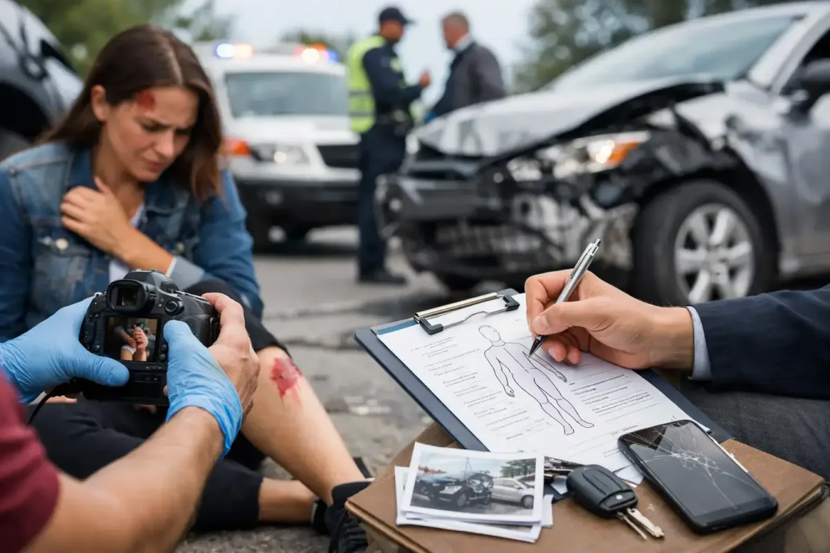 How to Document Collision Injuries Properly