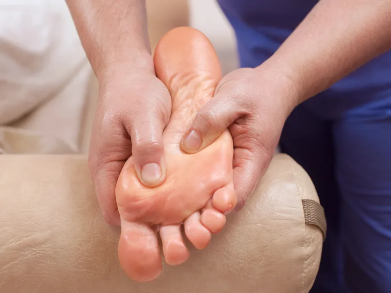 Chiropractic care for plantar fasciitis at DeSalvo Chiropractic in Novato