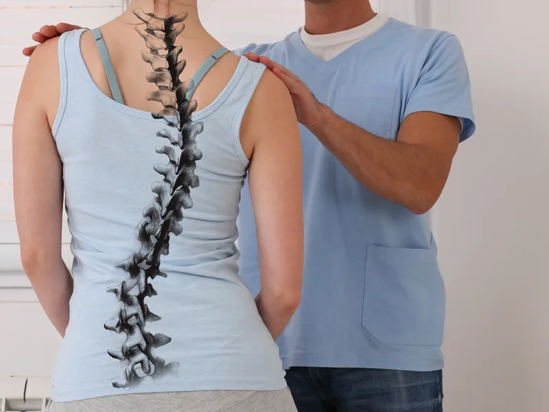 DeSalvo Chiropractic treating scoliosis in Novato
