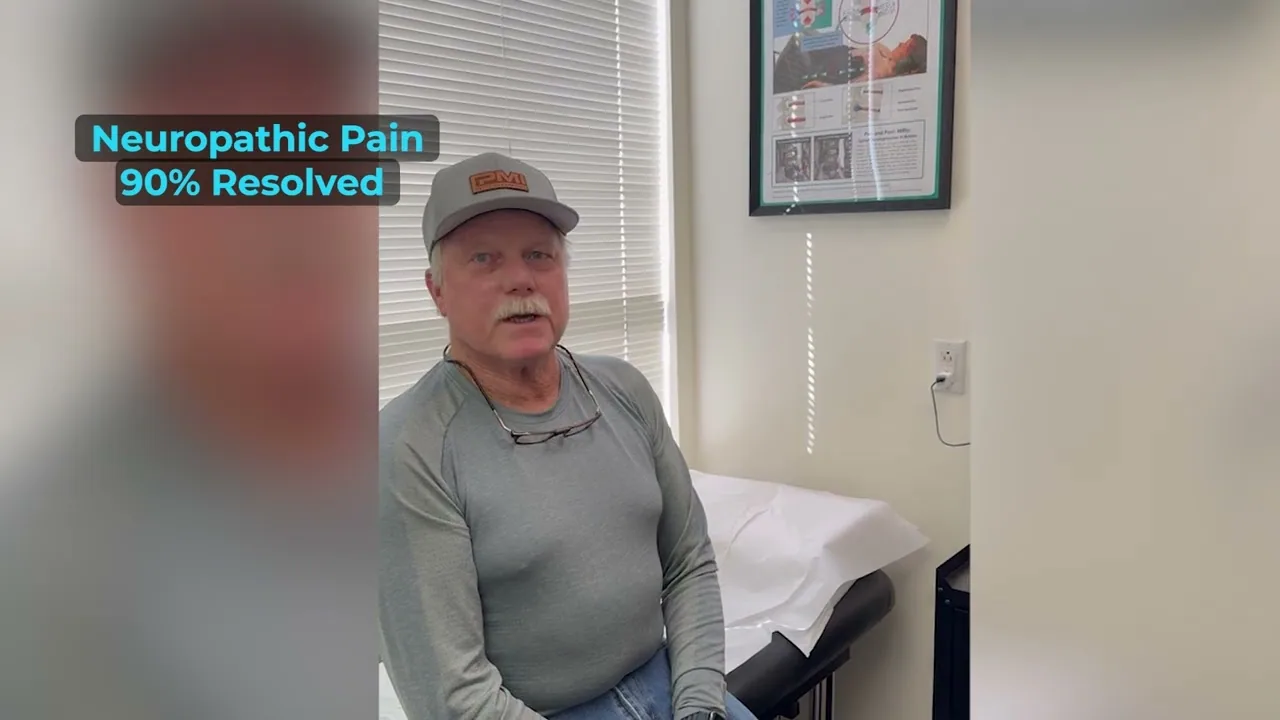 Mike's Neuropathy Pain is 90 Percent Better from DeSalvo Chiropractic and Disc Center