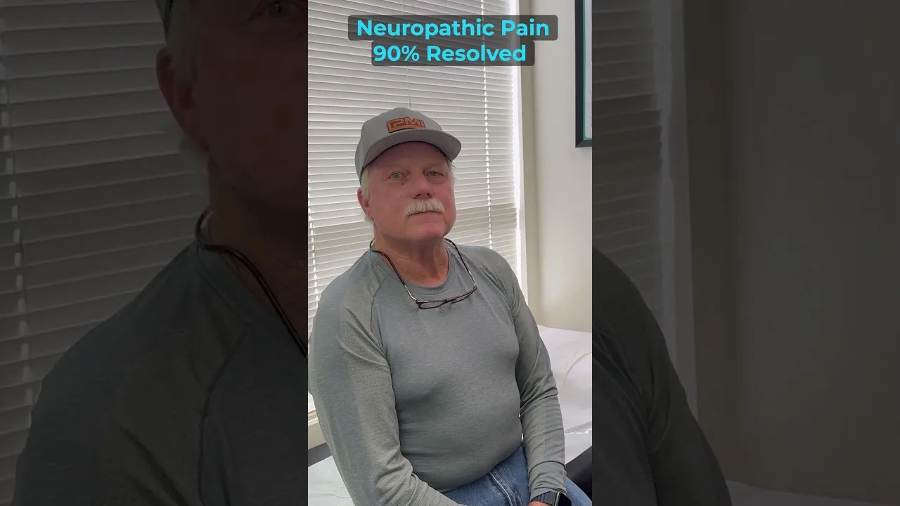 Mike's Neuropathy Pain is 90 Percent Better from DeSalvo Chiropractic and Disc Center (Short)