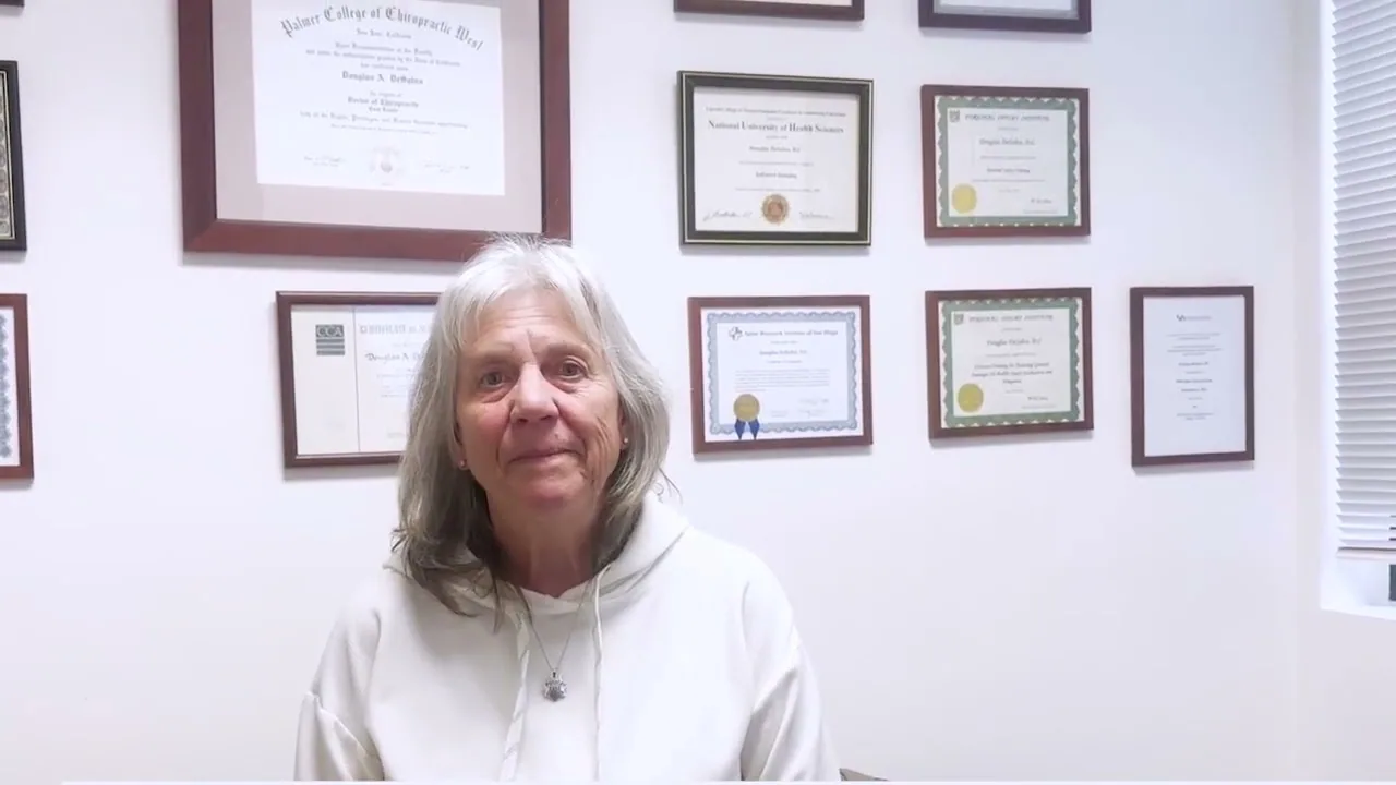 Kathe's Neck Pain Resolved at DeSalvo Chiropractic