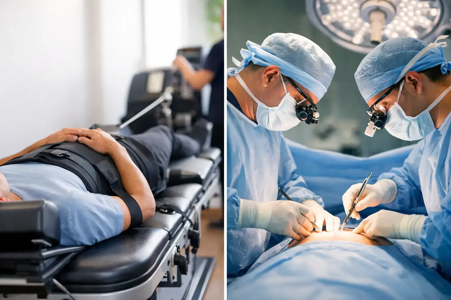 Spinal Decompression vs Back Surgery: Which?