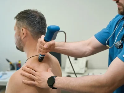 Patient,Being,Treated,For,Dorsodynia,By,Physical,Therapist,In,Clinic